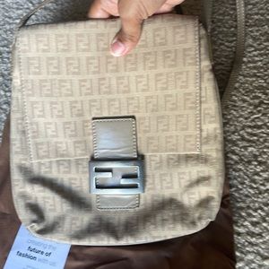 Fendi Mamma baguette crossbody bag